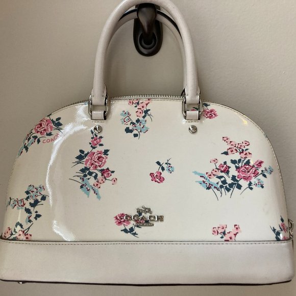 Coach Mini Sierra Floral Satchel - Picture 1 of 2